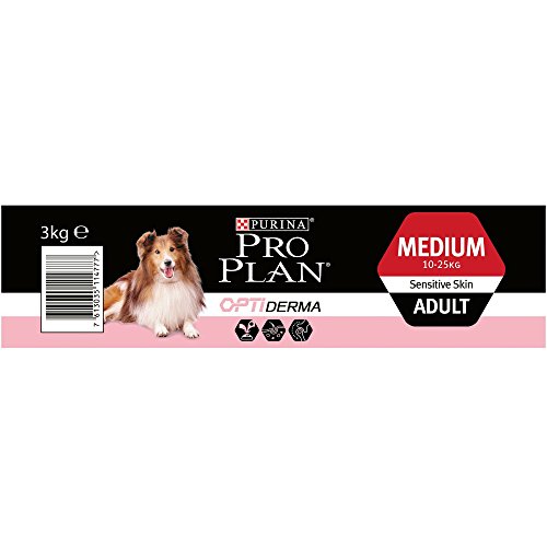 Purina PRO PLAN Medium Sensitive Skin Salmon Dry Dog Food 3kg