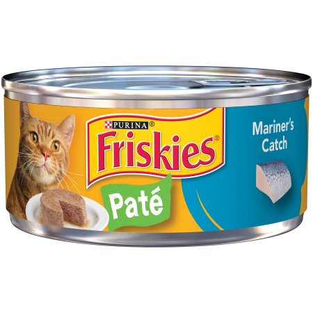 Cat Food, Classic Pate Mariner's Catch, 5.5-oz. Can.