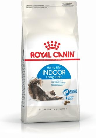 Royal Canin Indoor Long Hair Adult Dry Cat Food, 2kg