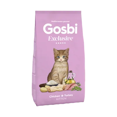 Gosbi Exclusive Chicken & Turkey Kitten 400G