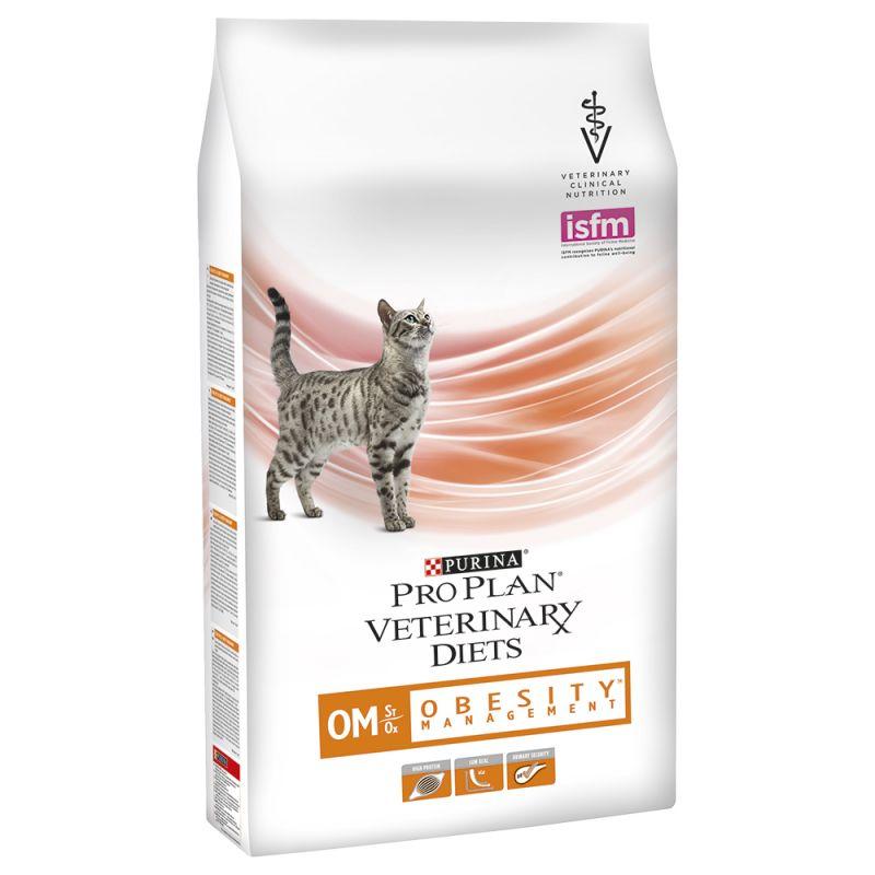 ProPlan Veterinary Diets OM Obesity Management Dry Cat Food 1.5kg Bag