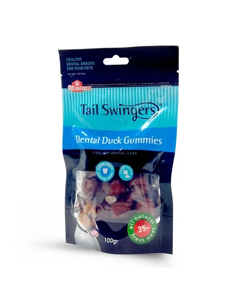 Tail Swingers Dental Duck Gummies 100G