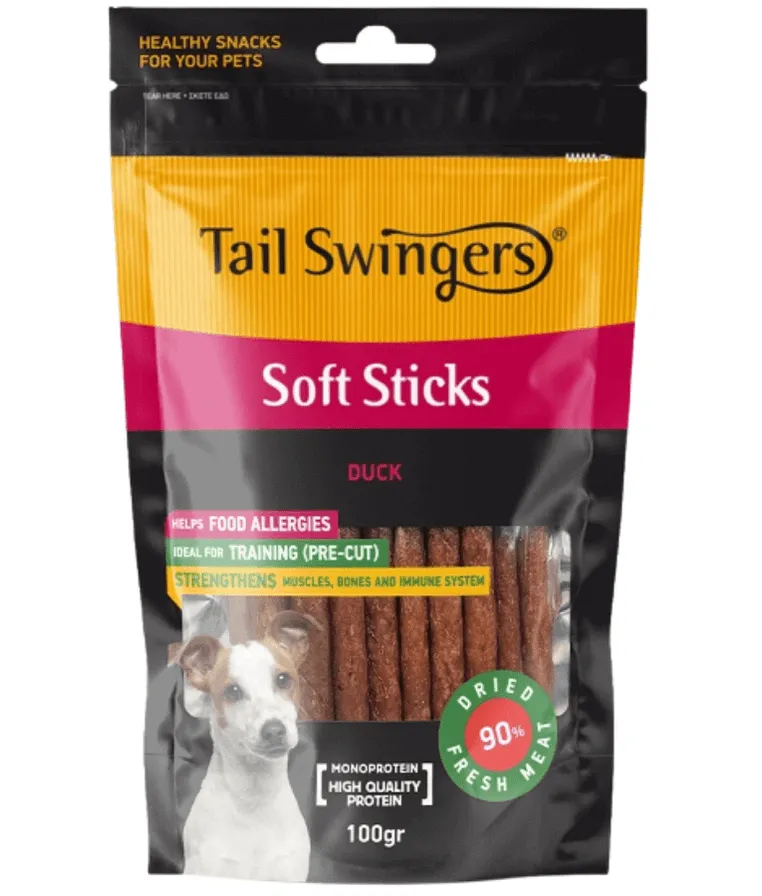 Tail Swingers Soft Sticks Duck 100G