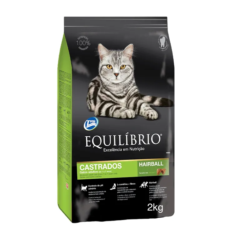 Equilibrio Sterilised Adult Cat Dry Food 2Kg