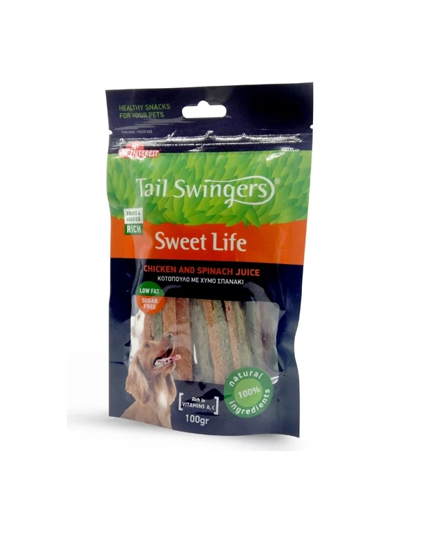 Tail Swingers Sweet Life Chicken with Spinach Juice 100G