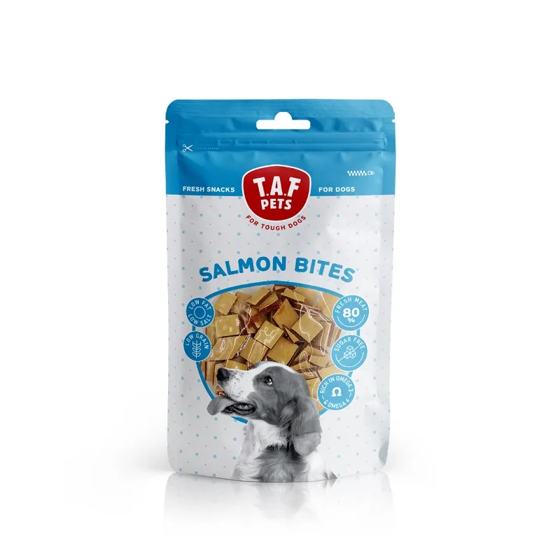 TAF Salmon Bites 75G