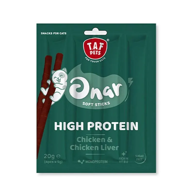 TAF Onar Soft Sticks Chicken & Chicken Liver (4x5gr) 20gr