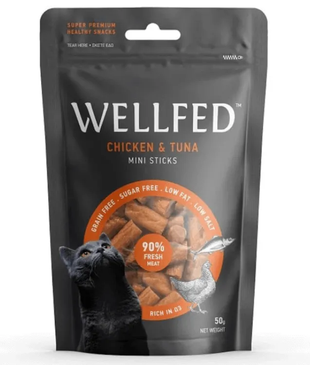 WellFed Chicken & Tuna 50G