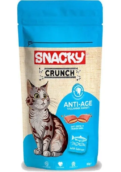 Snacky Crunch Anit-Age with Salmon 60G