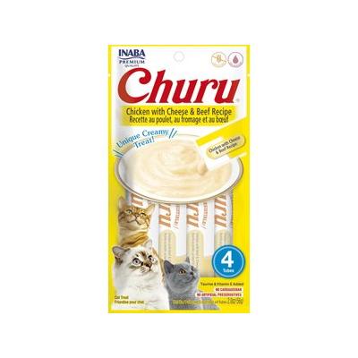 Inaba Churu Chicken with Cheese & Beef - 2 Oz