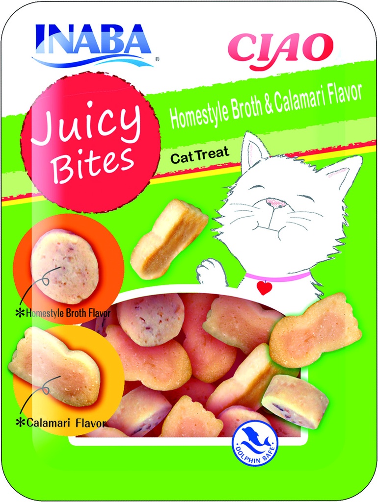 IB00751 Cat Homestyle Broth & Calamari Flavor - Pack of 3
