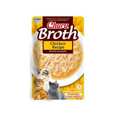 Inaba Churu Broth Chicken Recipe Cat Treats, 1.4 Oz