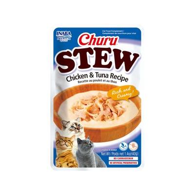 Inaba Churu Stew Chicken & Tuna Recipe Cat Treats, 1.4 Oz