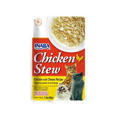INA71538 Chicken Stew Chicken with Cheese Recipe Side Dish for Cats