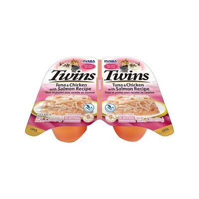 INA00877 Twins Tuna & Chicken with Salmon Recipe Side Dish for Cats