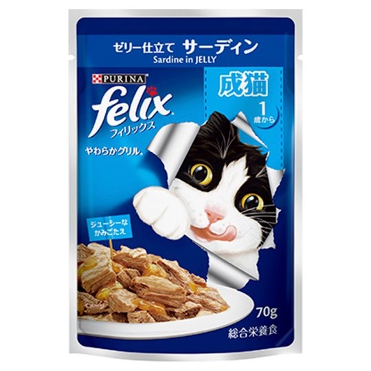 Felix Adult Sardine in Jelly 85g