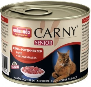Animonda Carny Senior Rind + Putenherzen