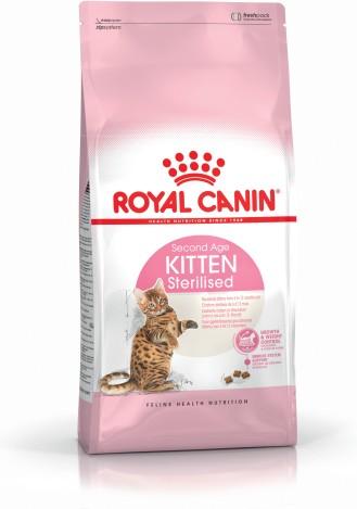 Royal Canin Kitten Sterilised Dry Food, 2kg.